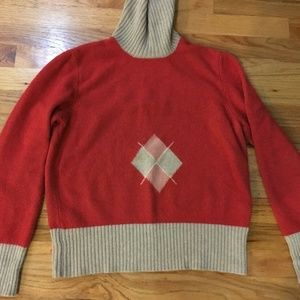 Sweater by Ghinea Argyle Made in Italy Size M to L